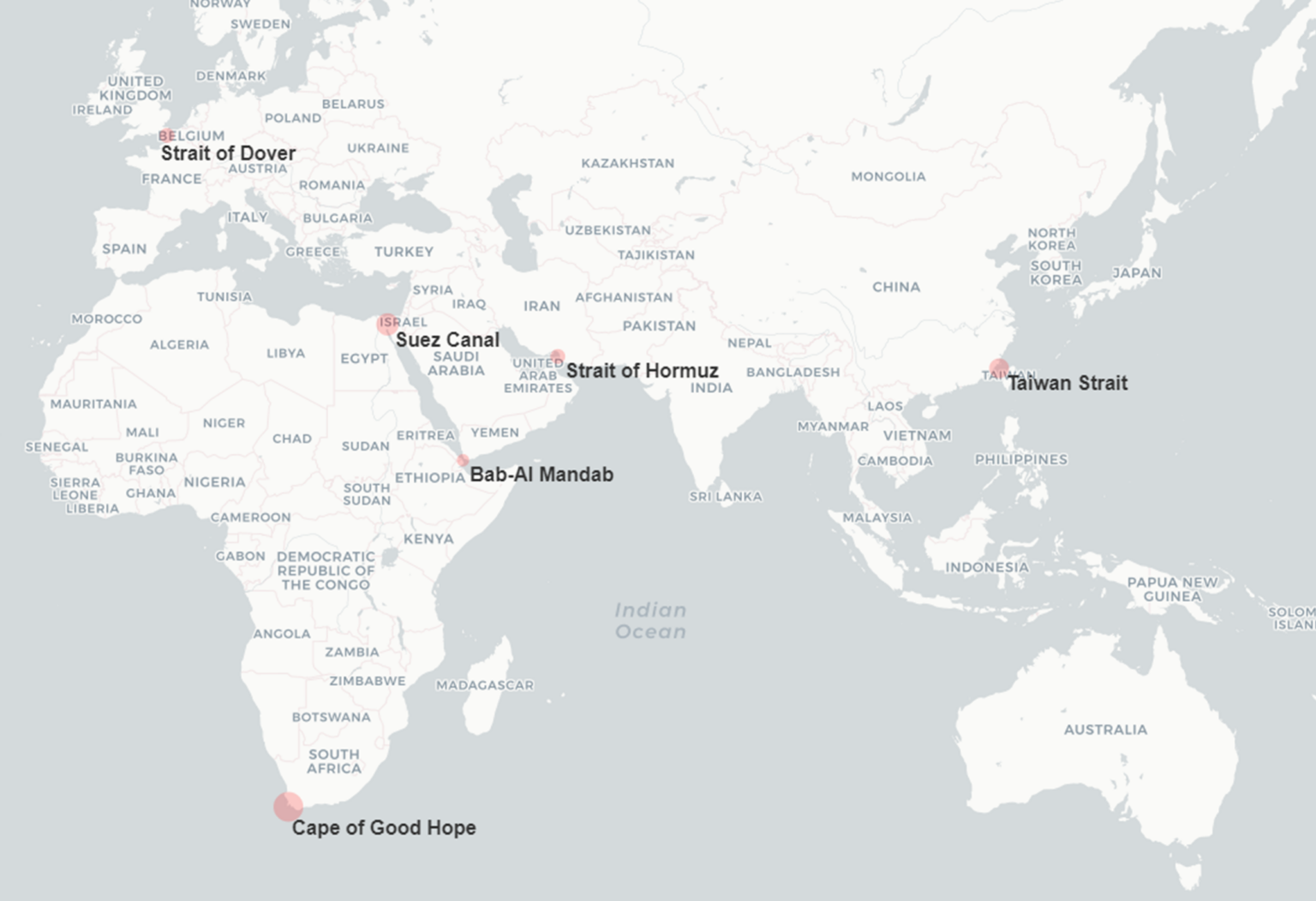 Navigability Ship Traffic in Critical Maritime Passages | Data Science Campus